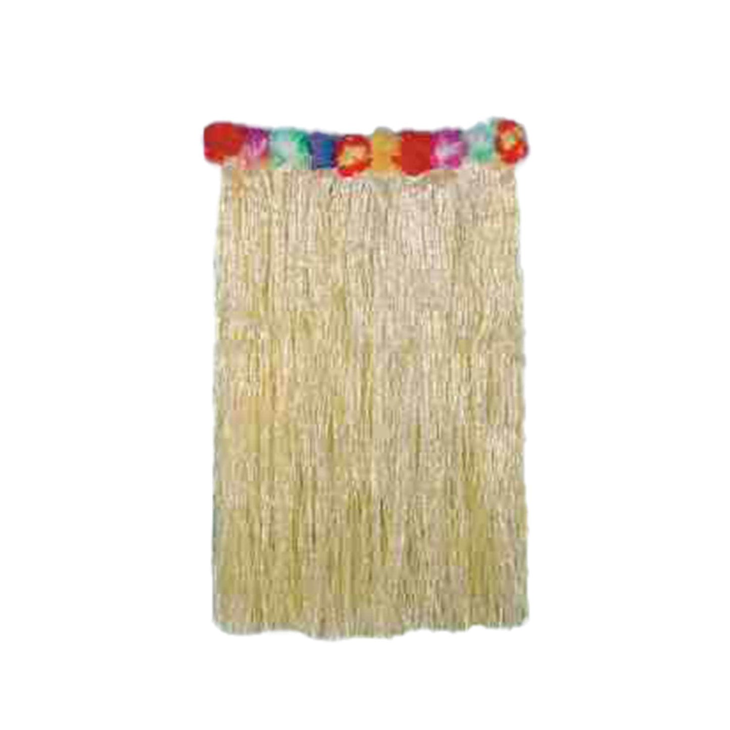 master-Deluxe Grass Skirt With Flower Trim-1007620