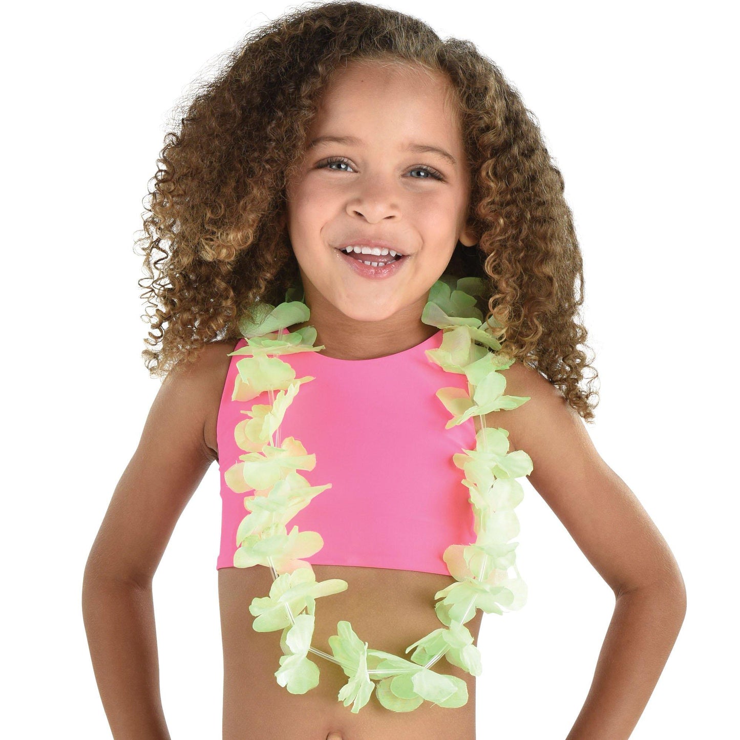 master-Multicolor Fabric Leis for Kids, 30in, 6ct-912656
