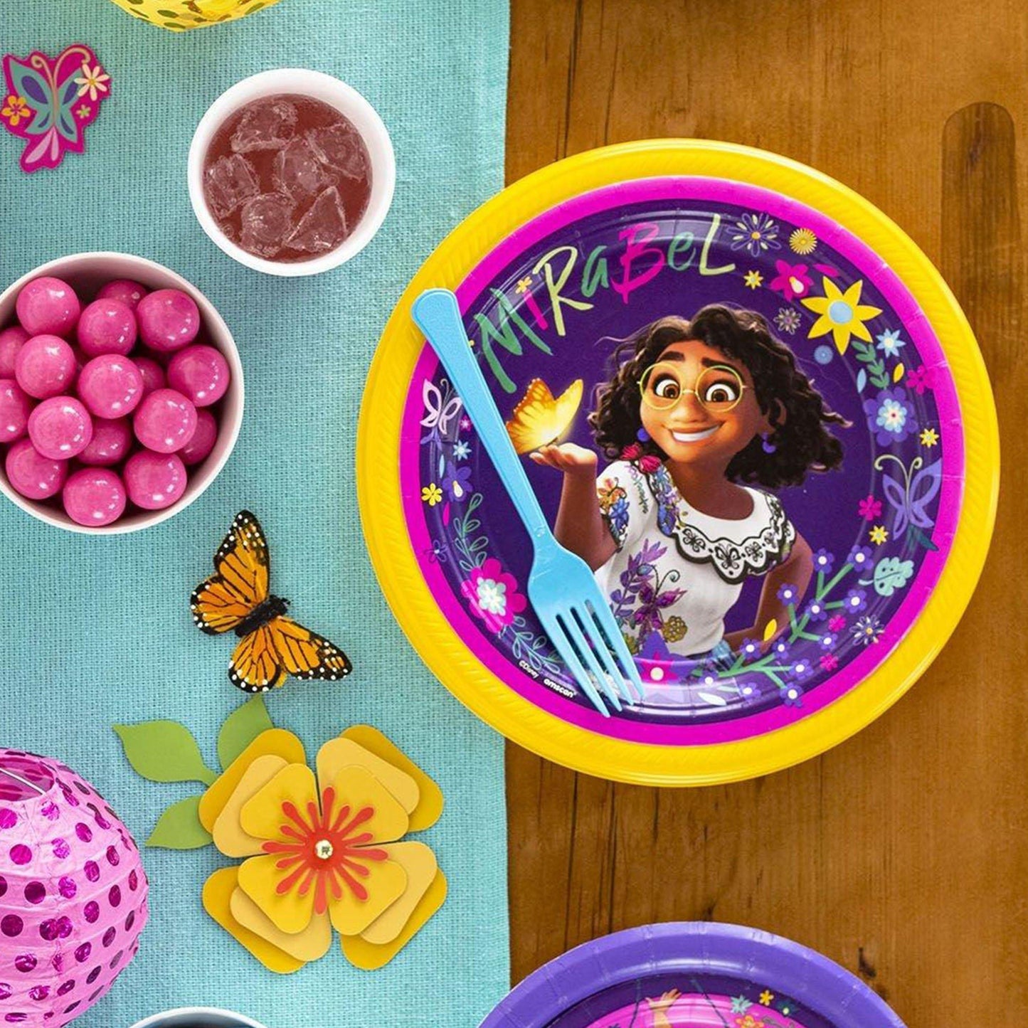 master-Mirabel Paper Lunch Plates, 9in, 8ct - Encanto-929233