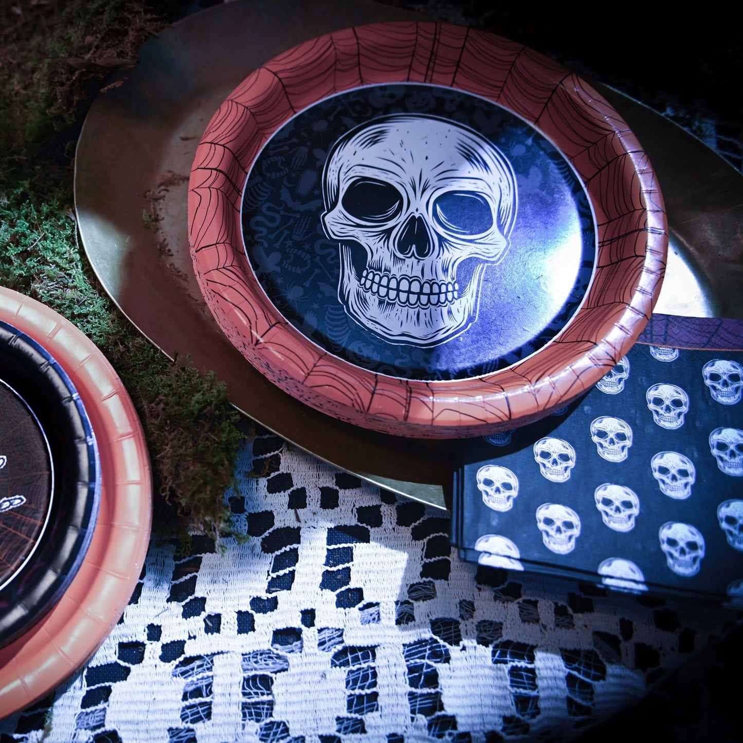 master-Wicked Hauntings Paper Dinner Plates, 10in, 20ct-964358