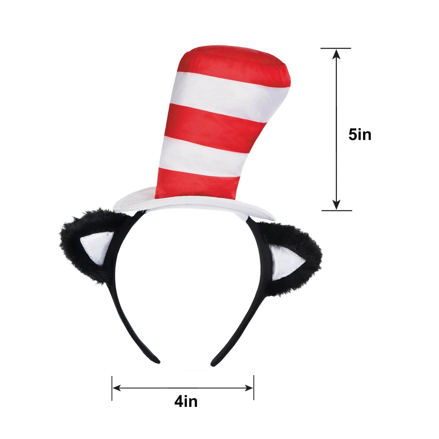 master-Satin Cat in the Hat Headband - Dr. Seuss-970572