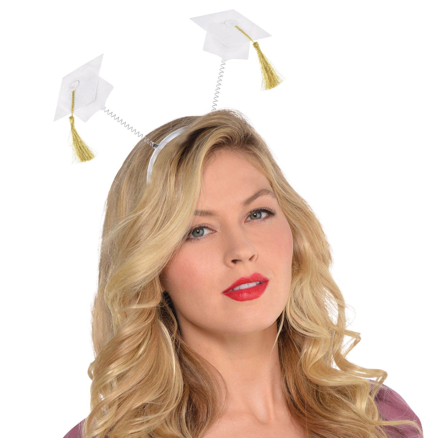 variant-White Graduation Cap Head Bopper-953648