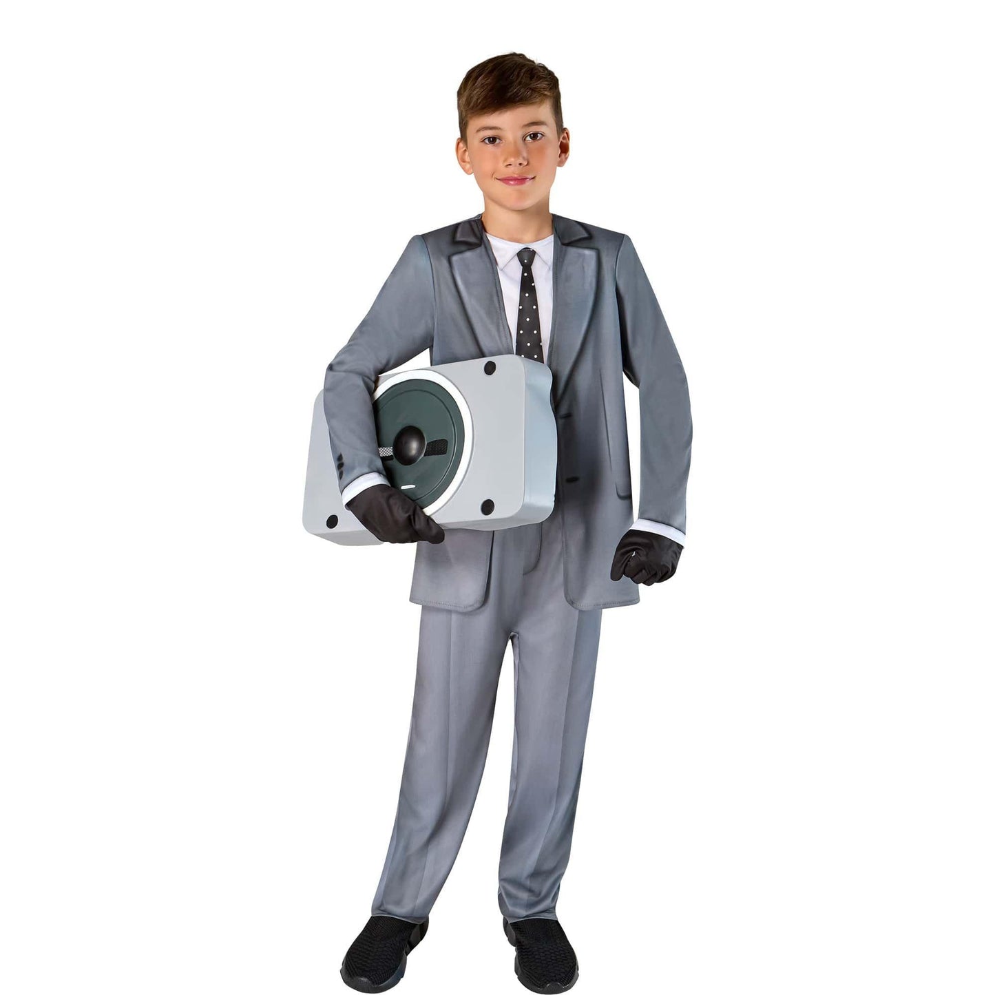 master-Boys' Skibidi Speakerman Costume-P1012480