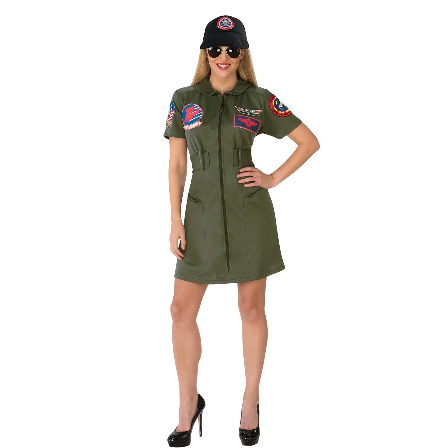 master-Women's Top Gun Flight Suit Dress-P793691