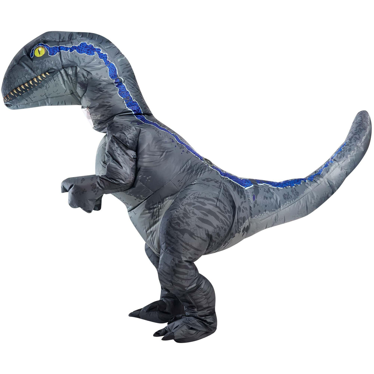 Adult Blue Velociraptor Inflatable Costume - Jurassic World - Costume ...