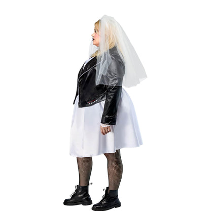 Women's Plus Size Bride of Chucky Tiffany Costume