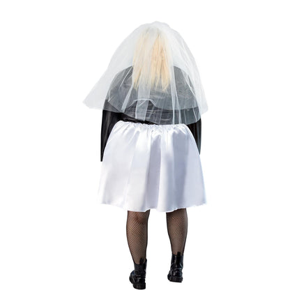 Women's Plus Size Bride of Chucky Tiffany Costume
