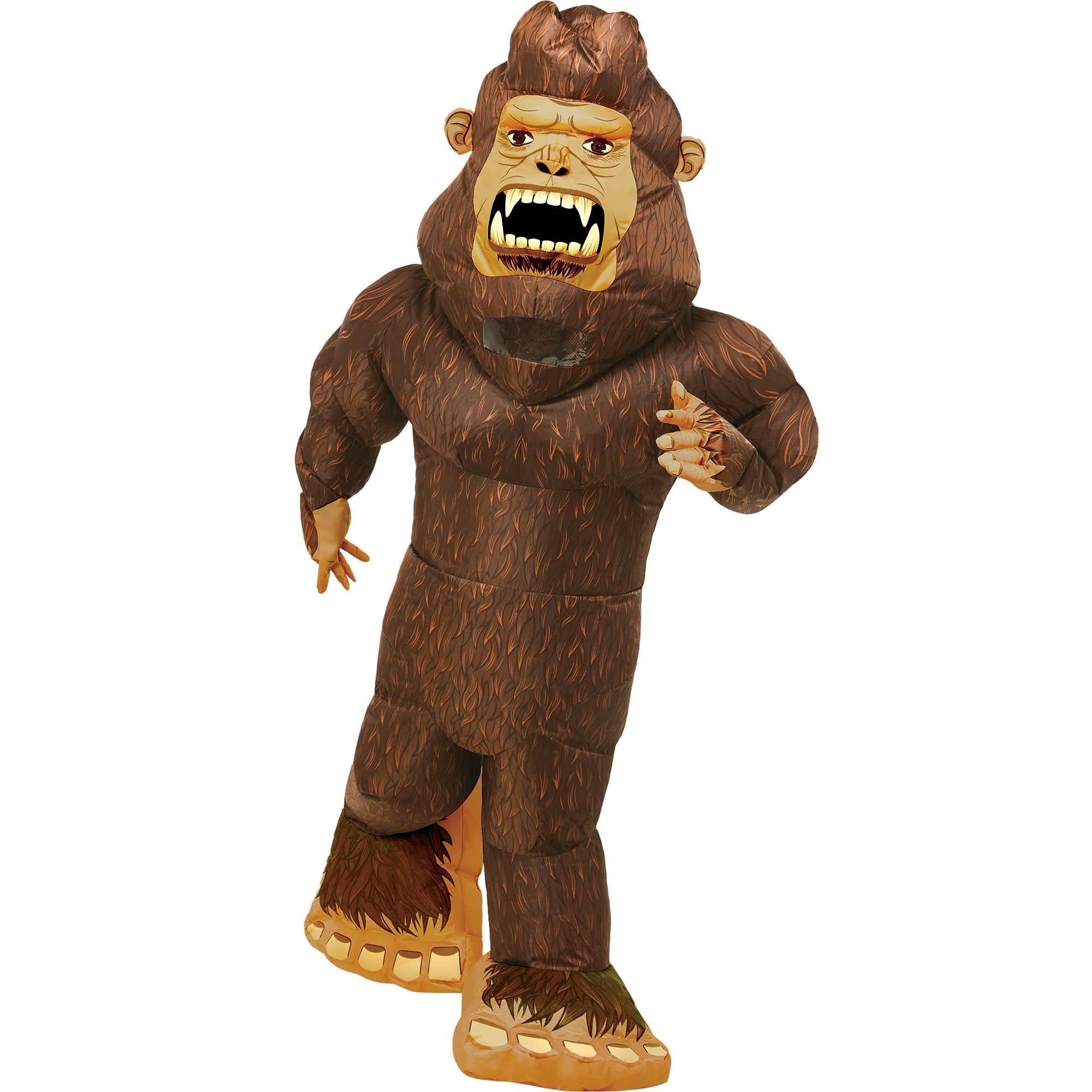 Adult Bigfoot Inflatable Costume - Adult Costumes | Party City
