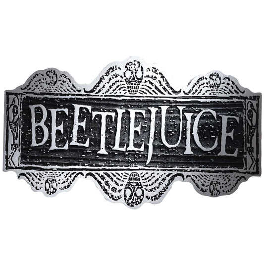 17-inch Beetlejuice Wall Decoration