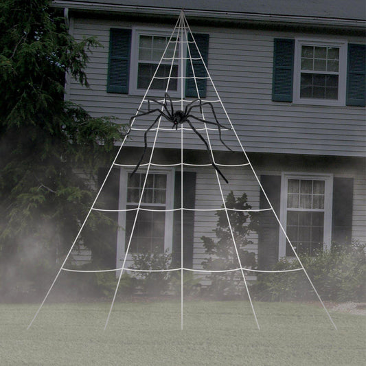 23 Foot Giant Spider Web Decoration