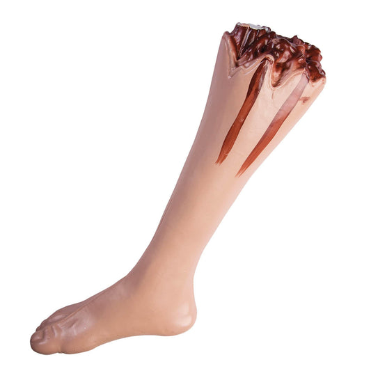 master-18-inch Bloody Severed Leg Prop-1012496