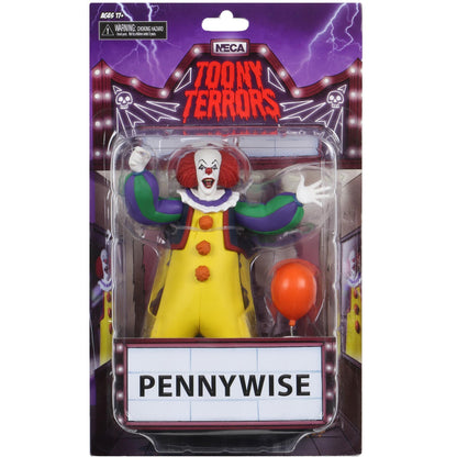 Toony Terrors – 6In Scale Action Figure – Pennywise (1990 It)