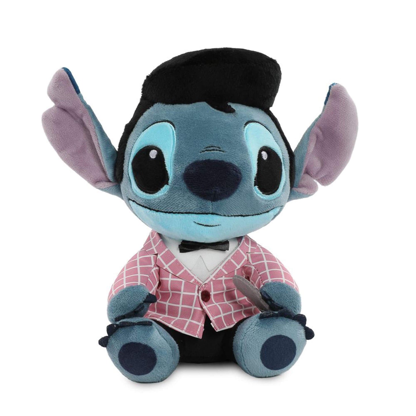 master-Elvis Stitch Pink Checkered Elvis Phunny Plush-1014979