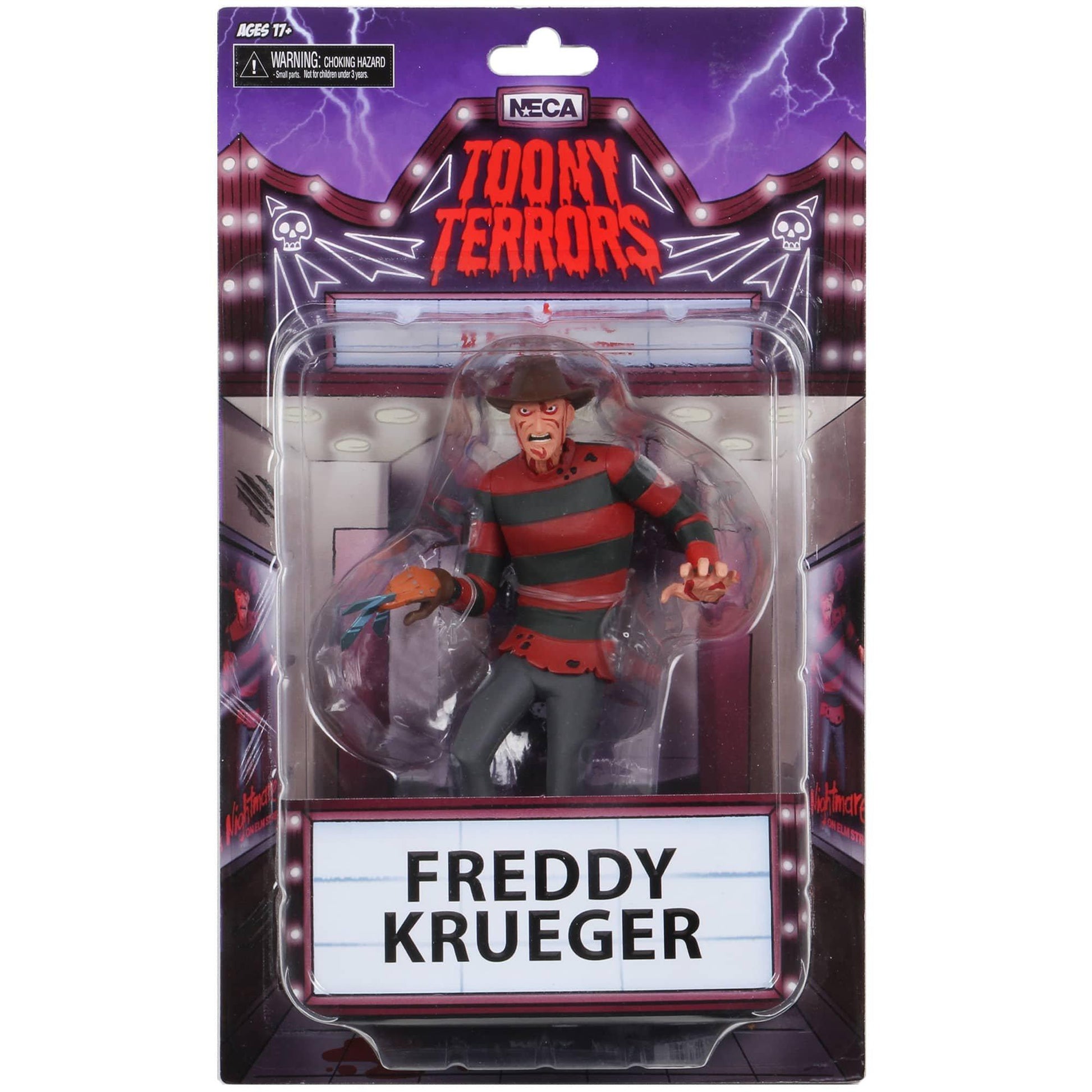 Toony Terrors - 6In Scale Action Figure - Nightmare On Elm Street Freddy Krueger