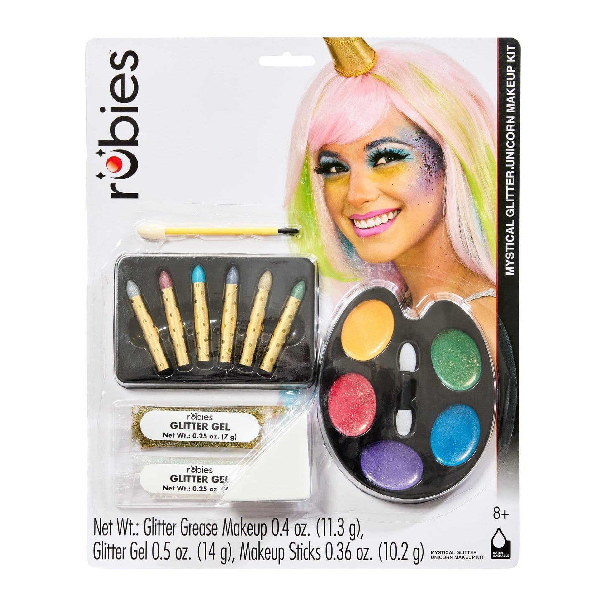 6 Glitter Makeup Crayons