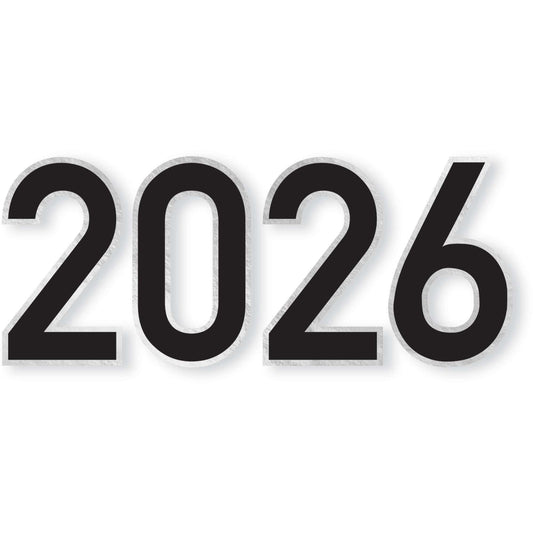 2026 Classic Grad Paper Cut-Outs, 21in x 12in