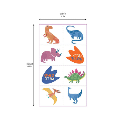Dinosaur Tattoos, 8ct