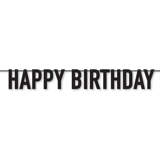 It's My Birthday Bruh Letter Banner