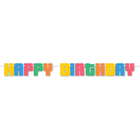 Colorful Collage Letter Banner