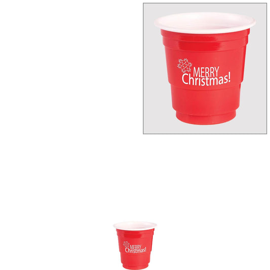 Merry Christmas Shot Cups