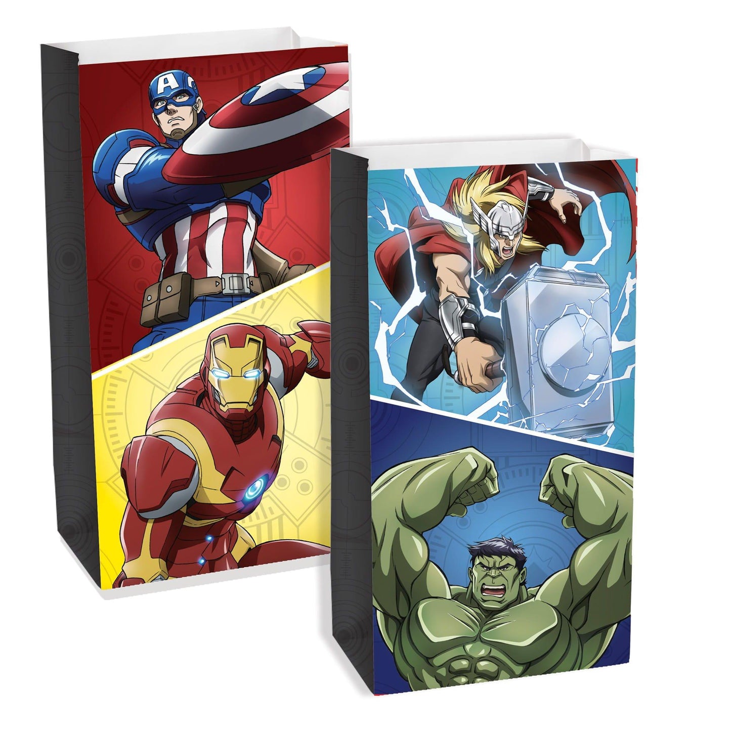 master-Avengers Treat Bags, 8ct-1019355