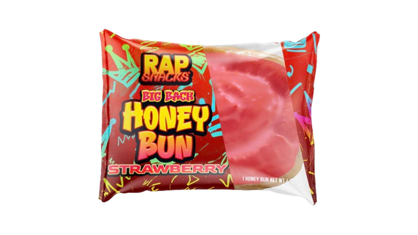 master-Rap Snacks Big Back Strawberry Honey Bun (4.75 oz)-1019692