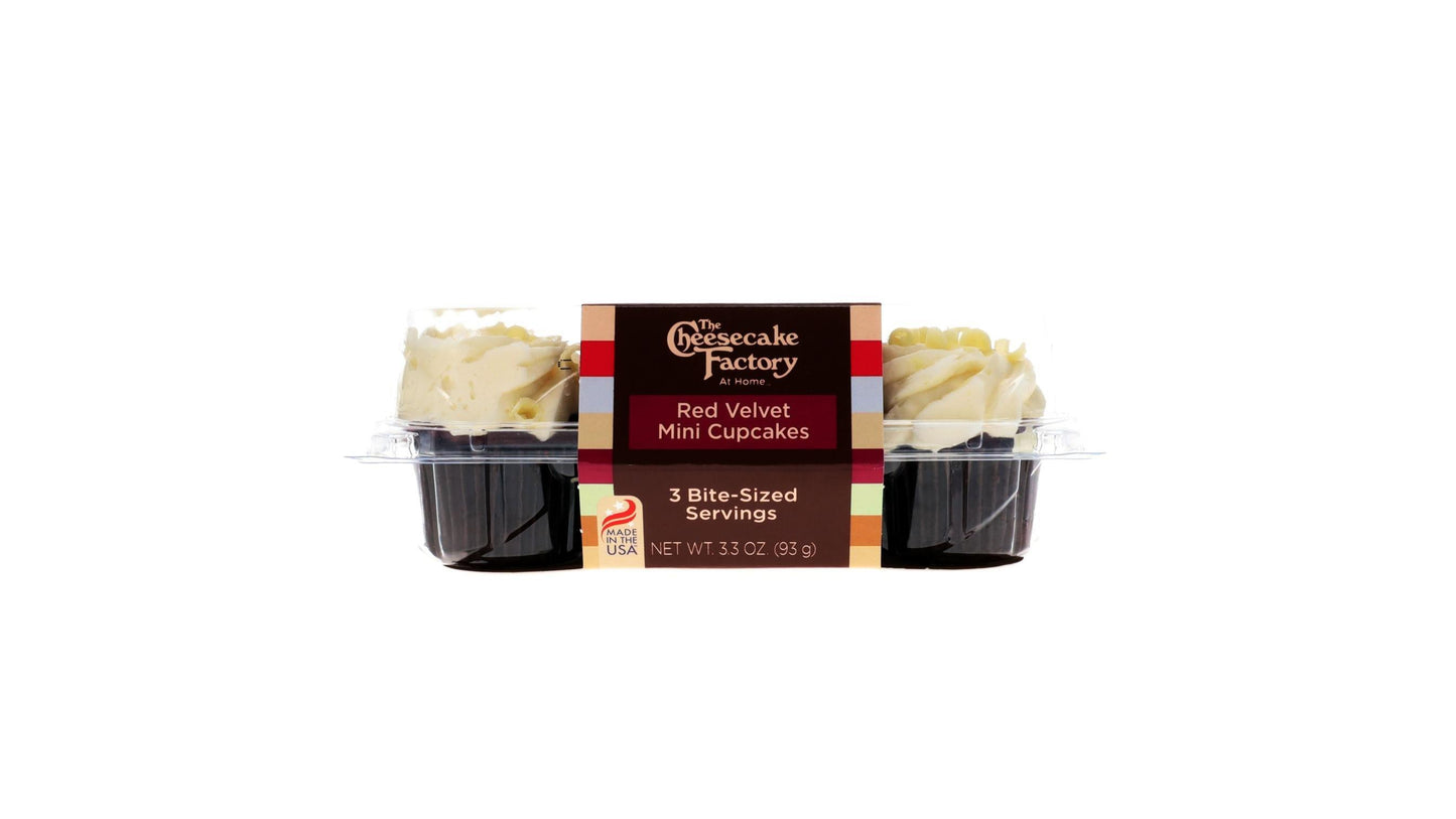 master-The Cheesecake Factory At Home Mini Cupcakes Red Velvet (3 ct)-1019731
