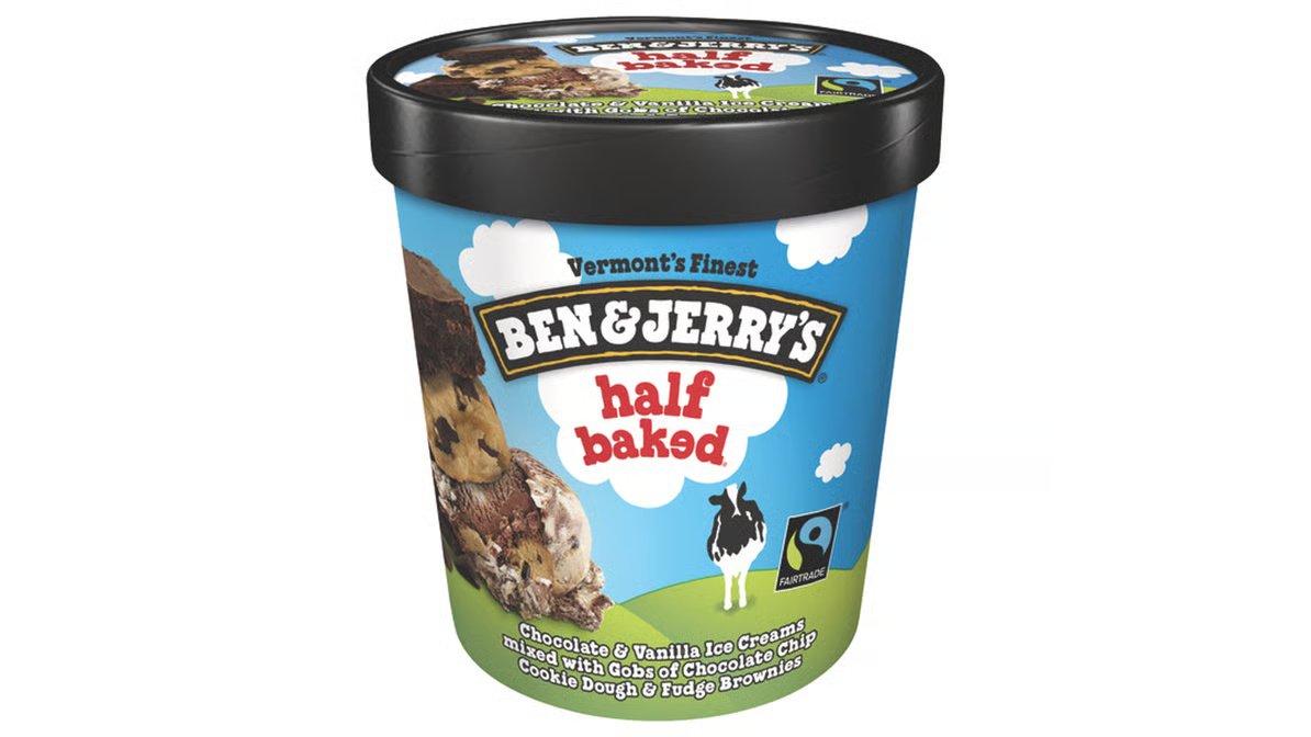 Ben & Jerry's Ice Cream Half Baked (1 pt)