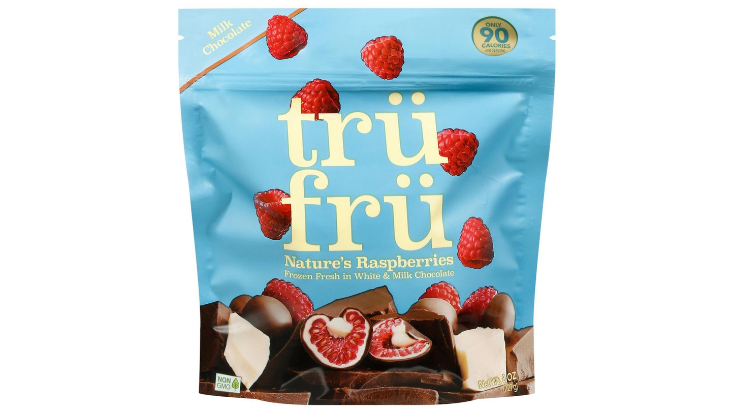 master-Tru Fru Milk Chocolate Raspberries (8 oz)-1019928