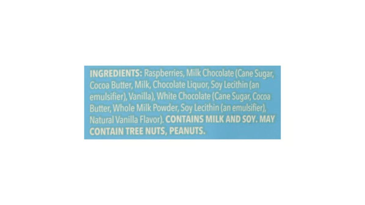 Tru Fru Milk Chocolate Raspberries (8 oz)