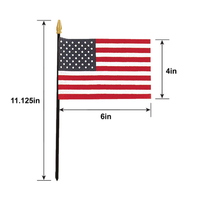 American Flag, 4in x 6in