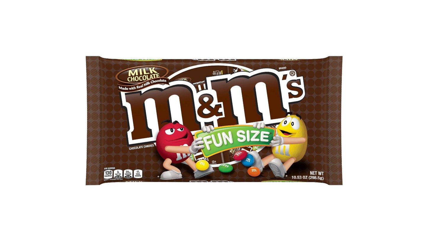 master-M&M's Chocolate Candies Milk Chocolate Fun Size (10.53 oz)-35974
