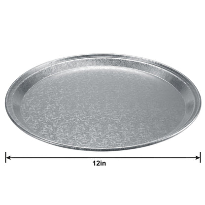 Embossed Aluminum Platter, 12in