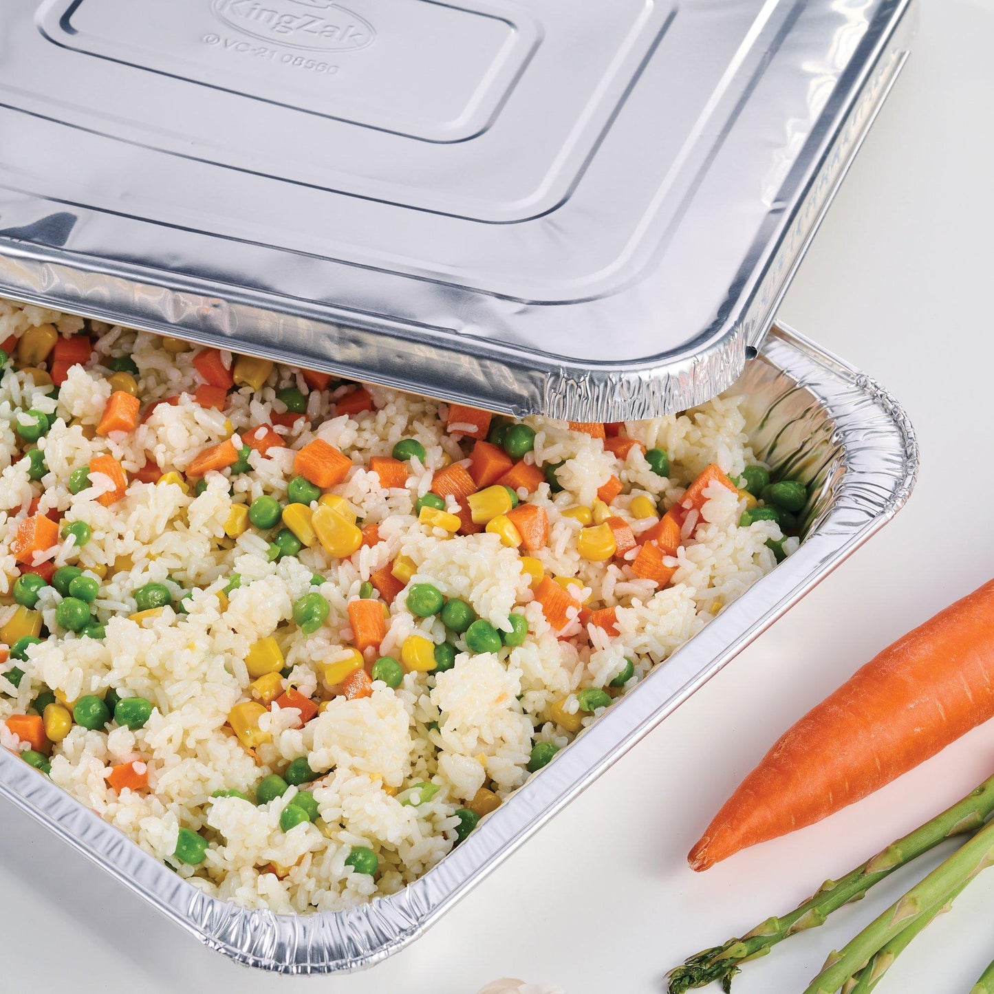 master-Aluminum Half Steam Pan Lid-39625