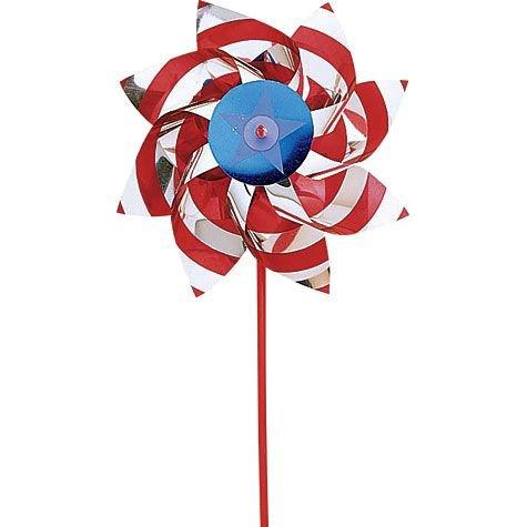 Patriotic Red, White & Blue Pinwheel - Decorations | Party City
