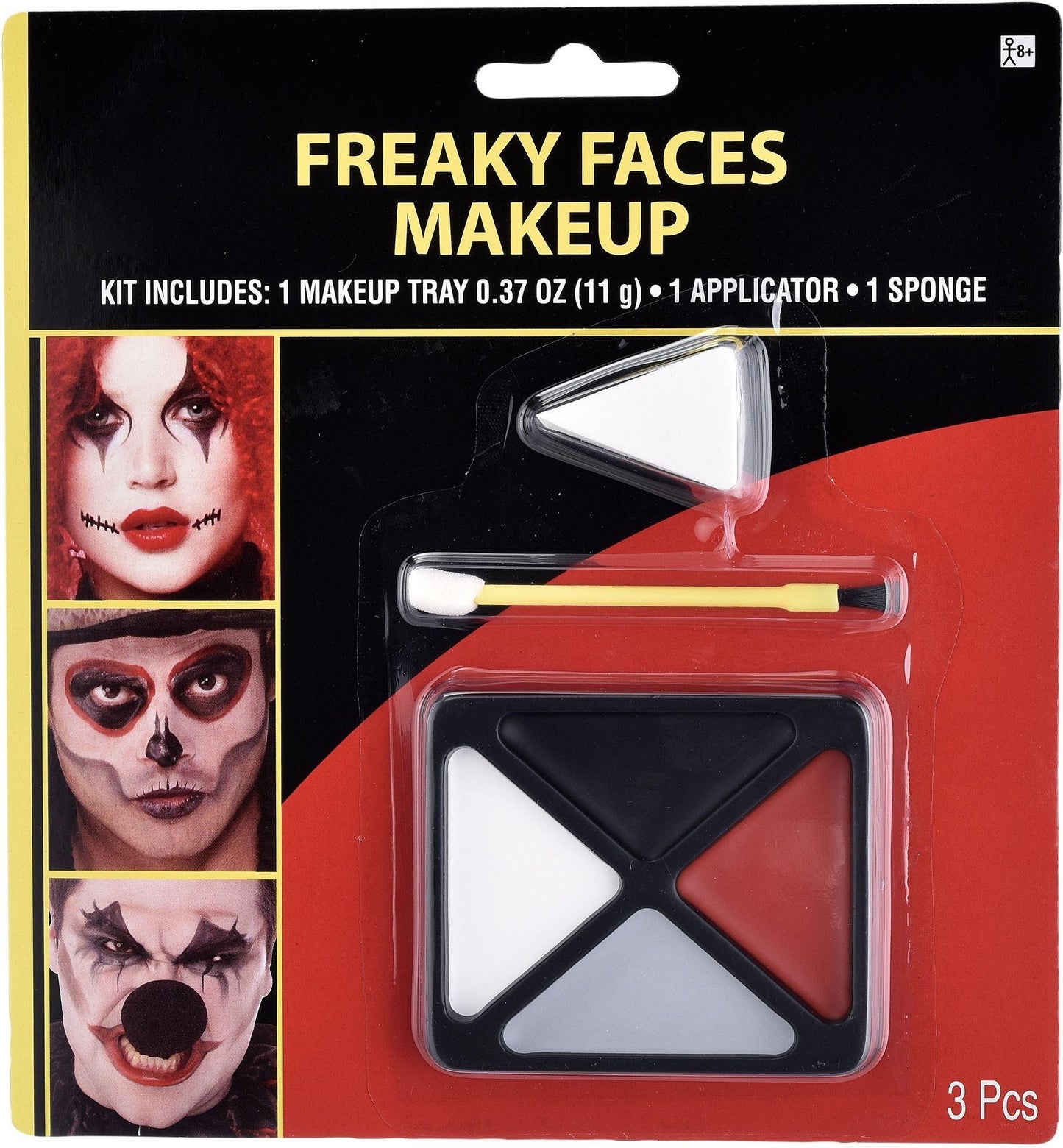 master-Freaky Face Makeup Kit 3pc-686687