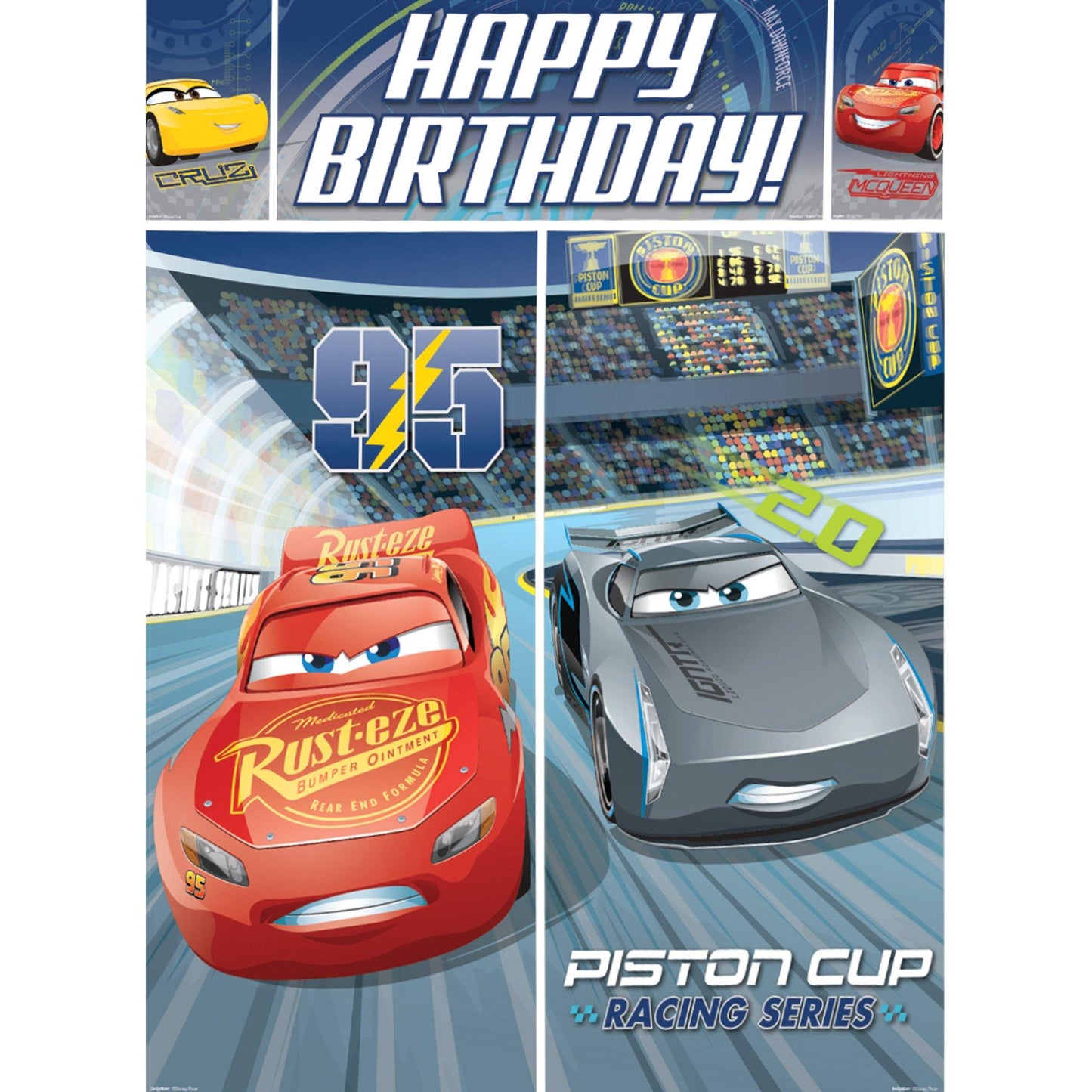 master-Cars 3 Scene Setter 5pc-744487
