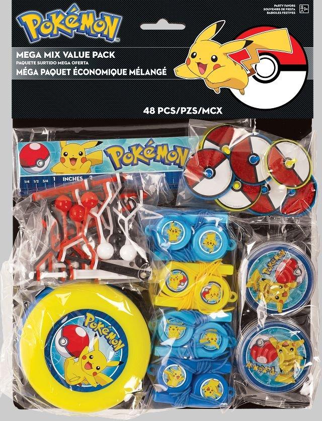 Pokmon Core Favor Pack, 48pc - Birthday Party | Party City Pokmon Core Favor Pack, 48pc - Birthday Party | Party City