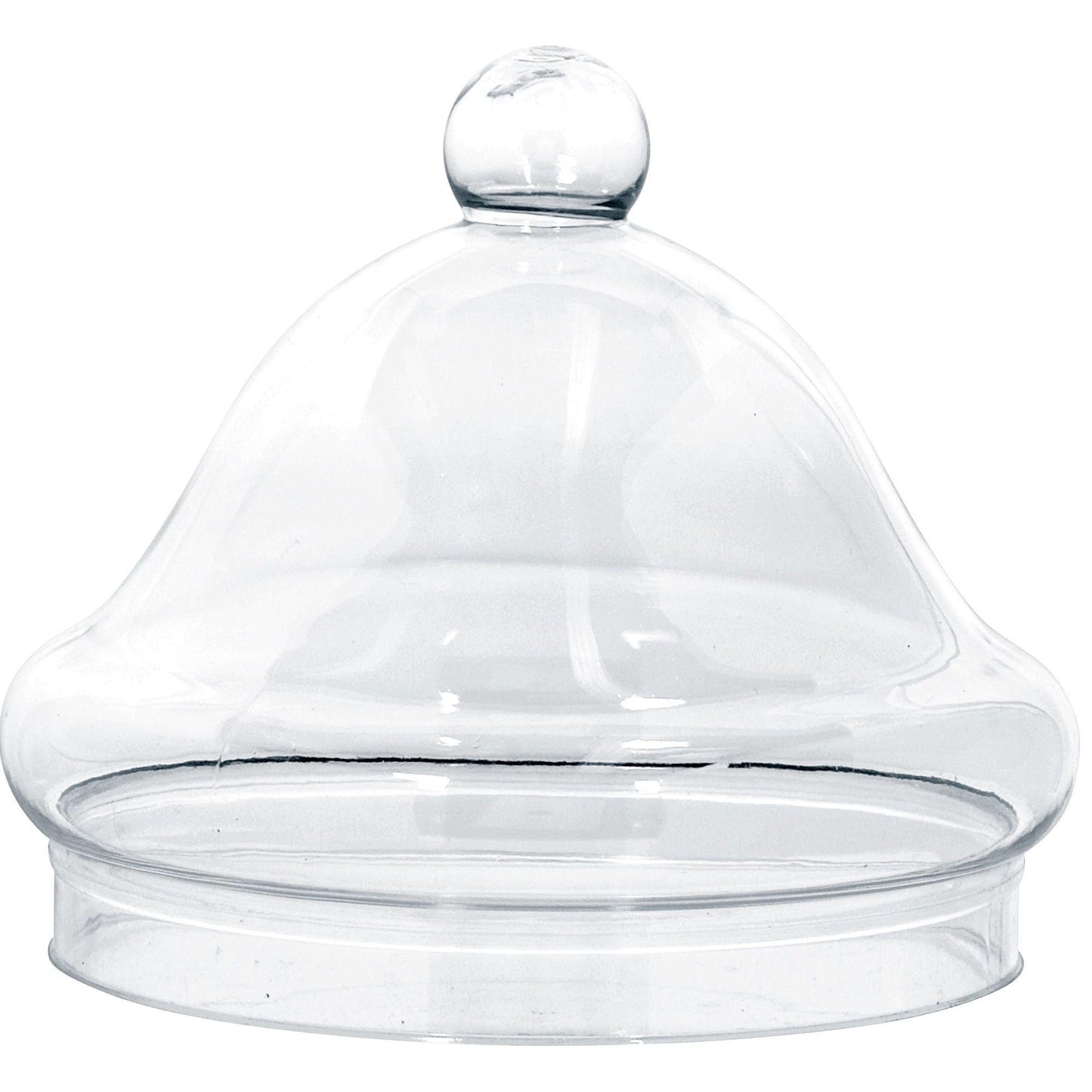 master-Large Clear Plastic Apothecary Jar Lid-783000
