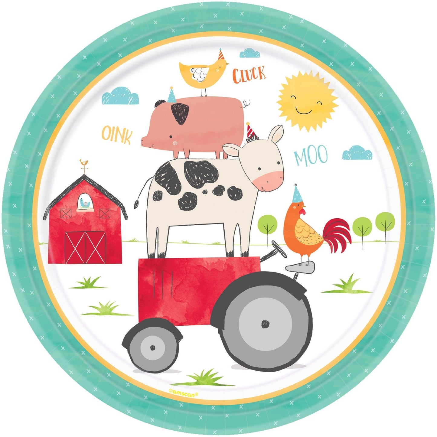 master-Friendly Farm Dinner Plates 18ct-810153