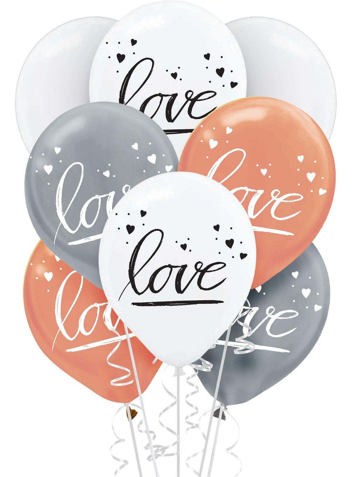 master-15ct, Navy Love Balloons-835414