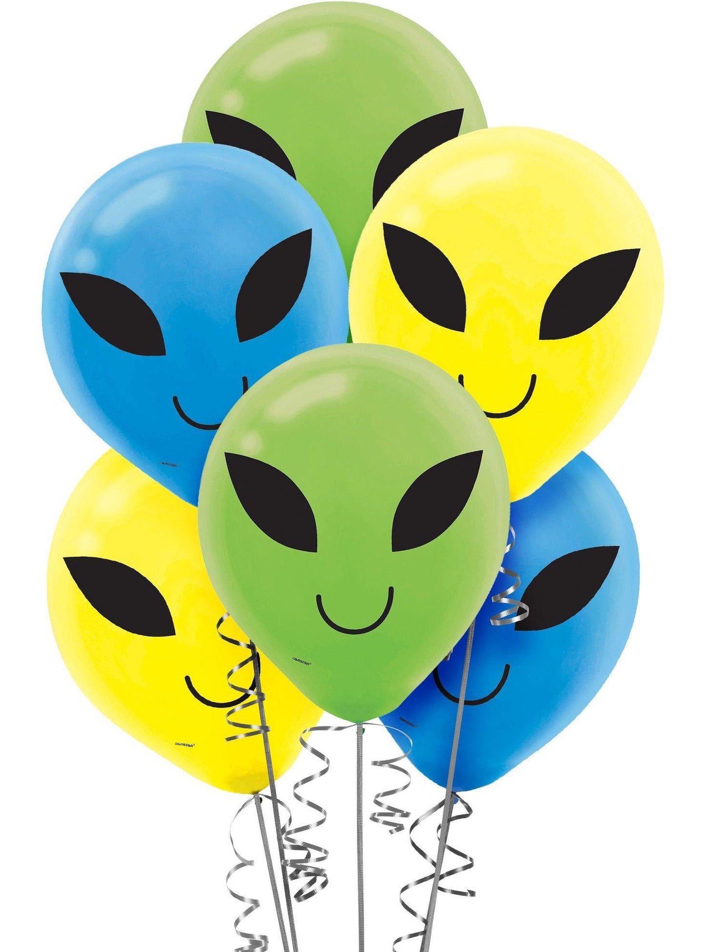 master-15ct, Blast Off Alien Balloons-840590
