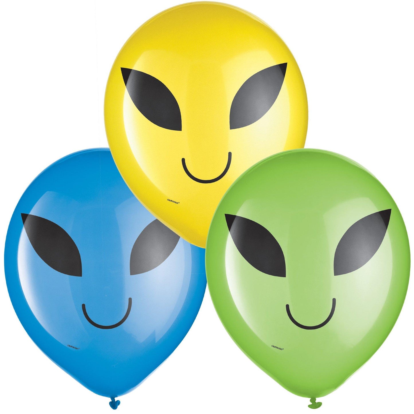 master-15ct, Blast Off Alien Balloons-840590