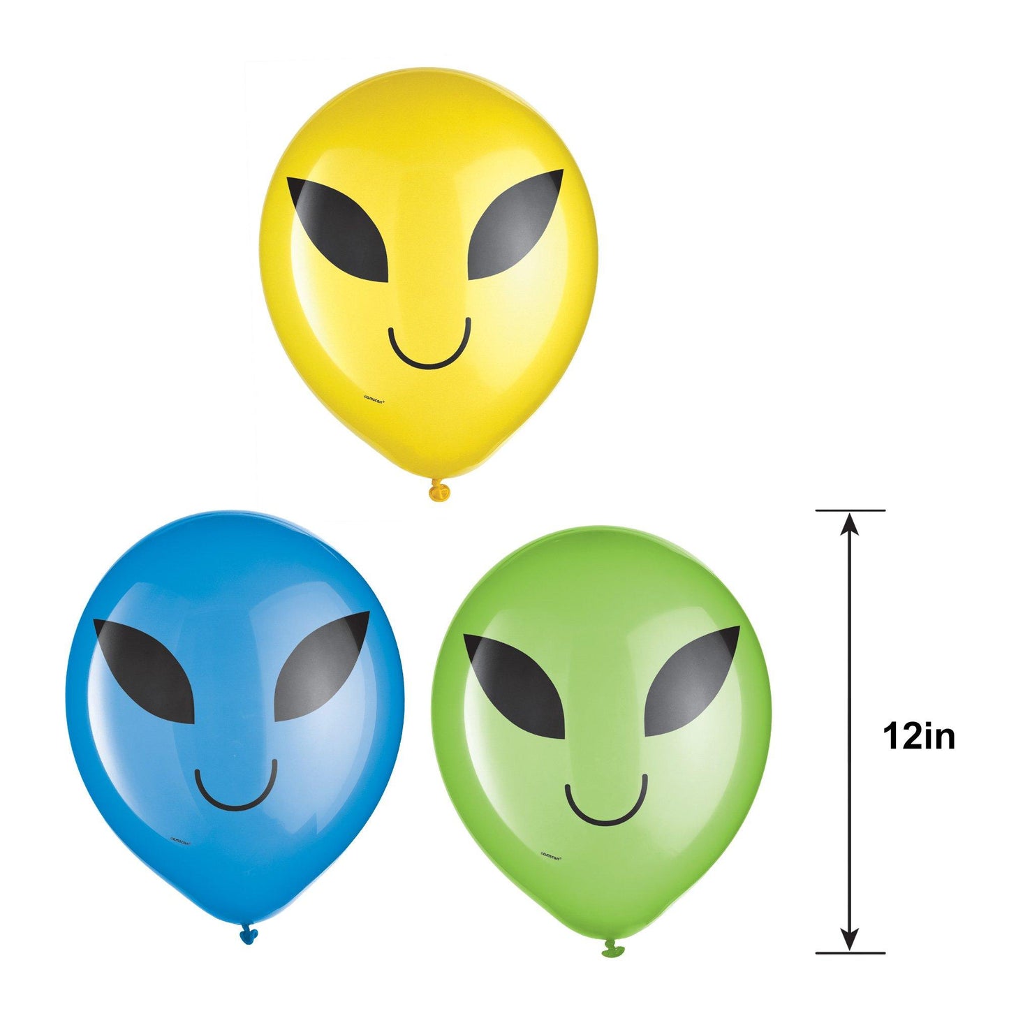 master-15ct, Blast Off Alien Balloons-840590