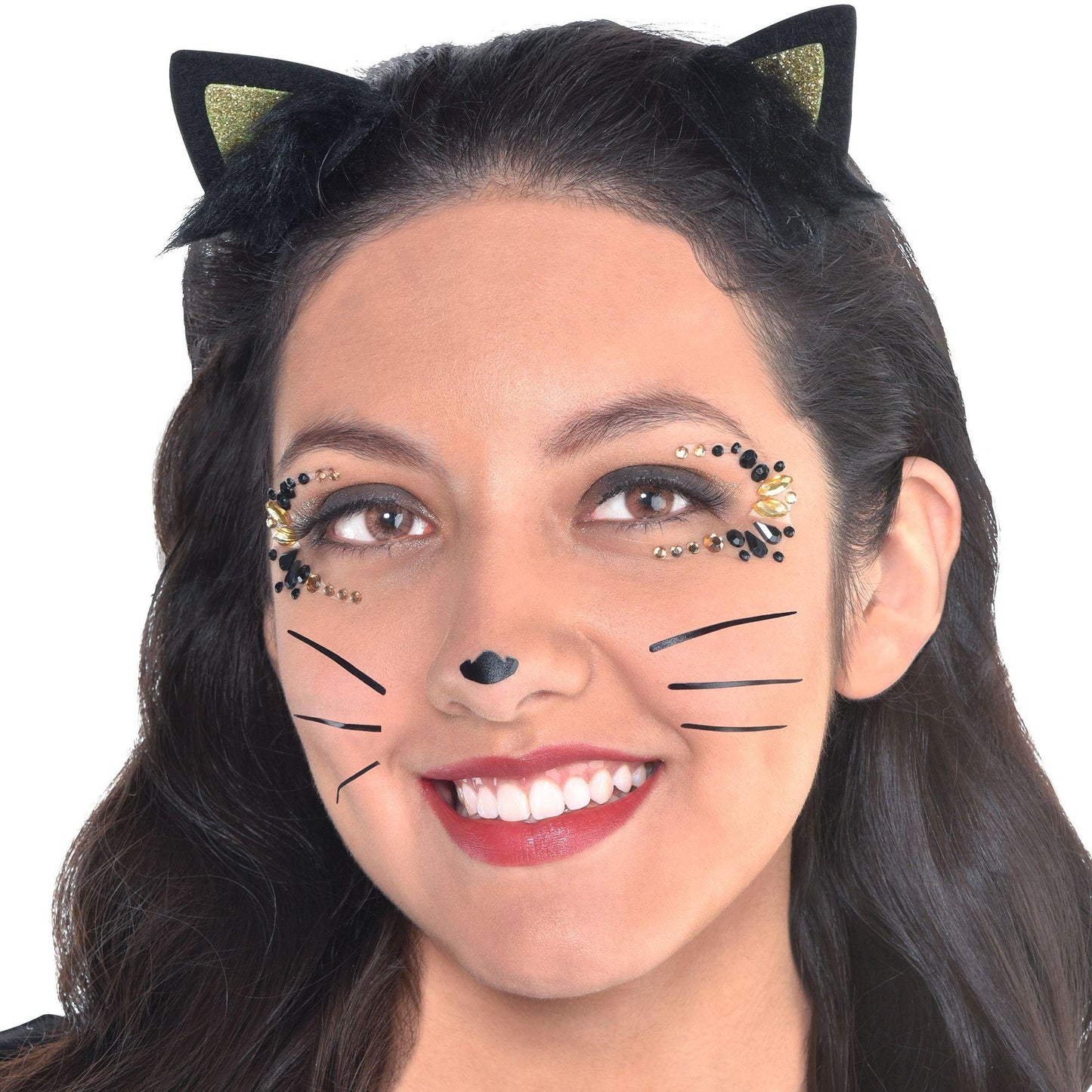 master-Cat Face Gem Kit with Ears 3pc-842419