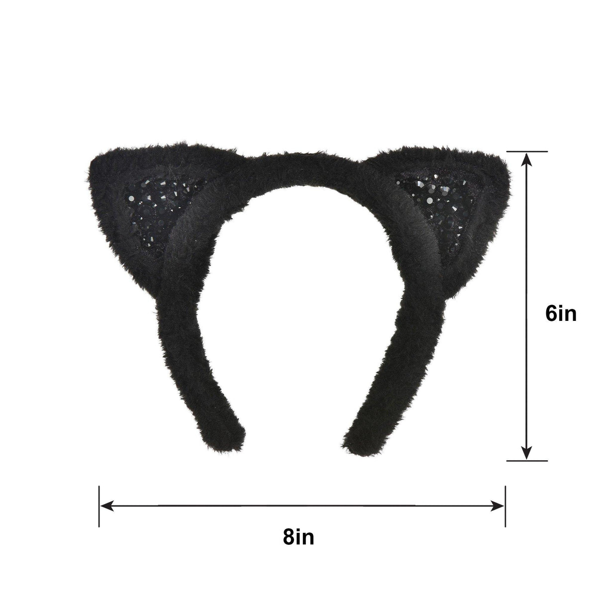 Posh Cat Ears Headband - Costume Accessories | Party City