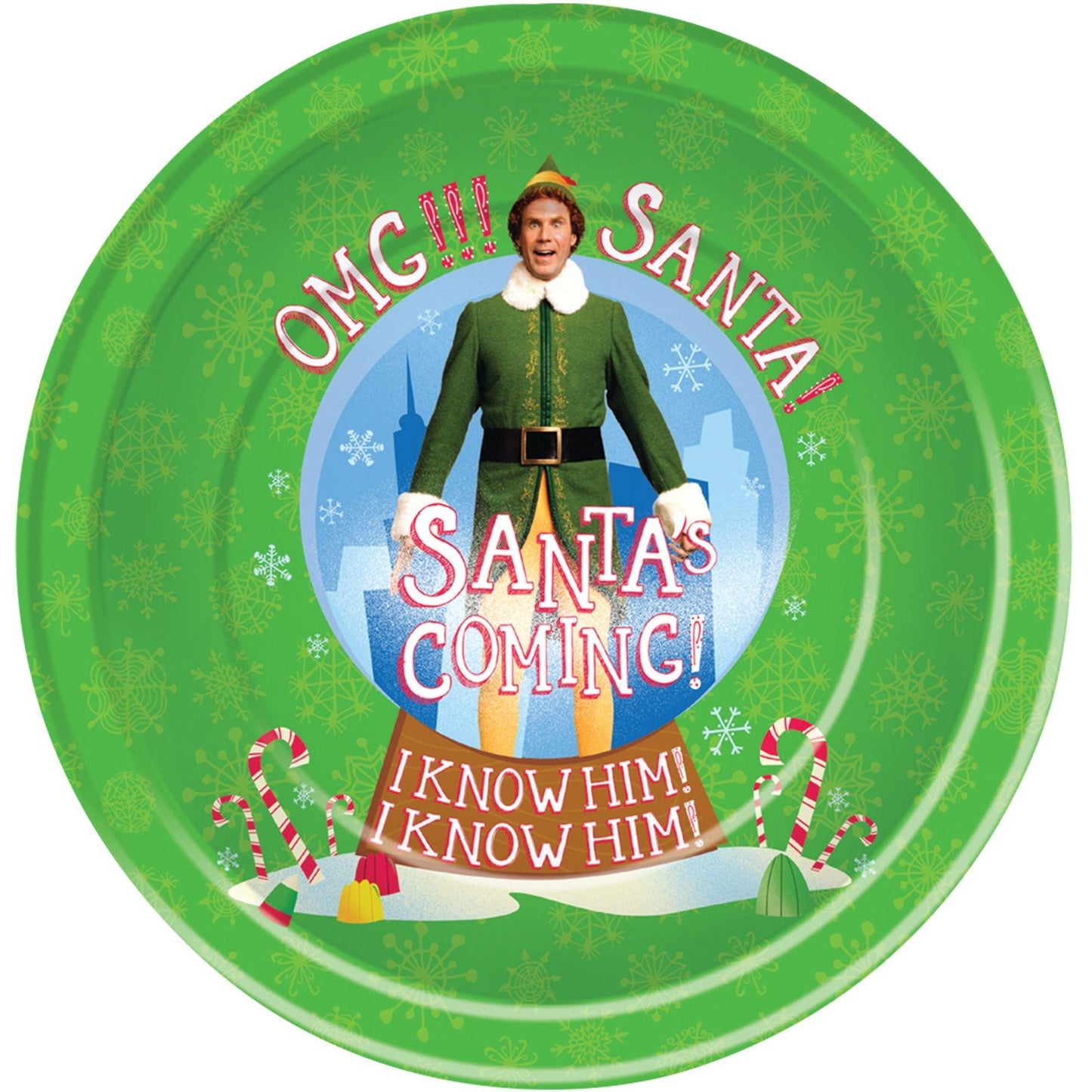 master-Elf Paper Lunch Plates, 9in, 8ct-899102
