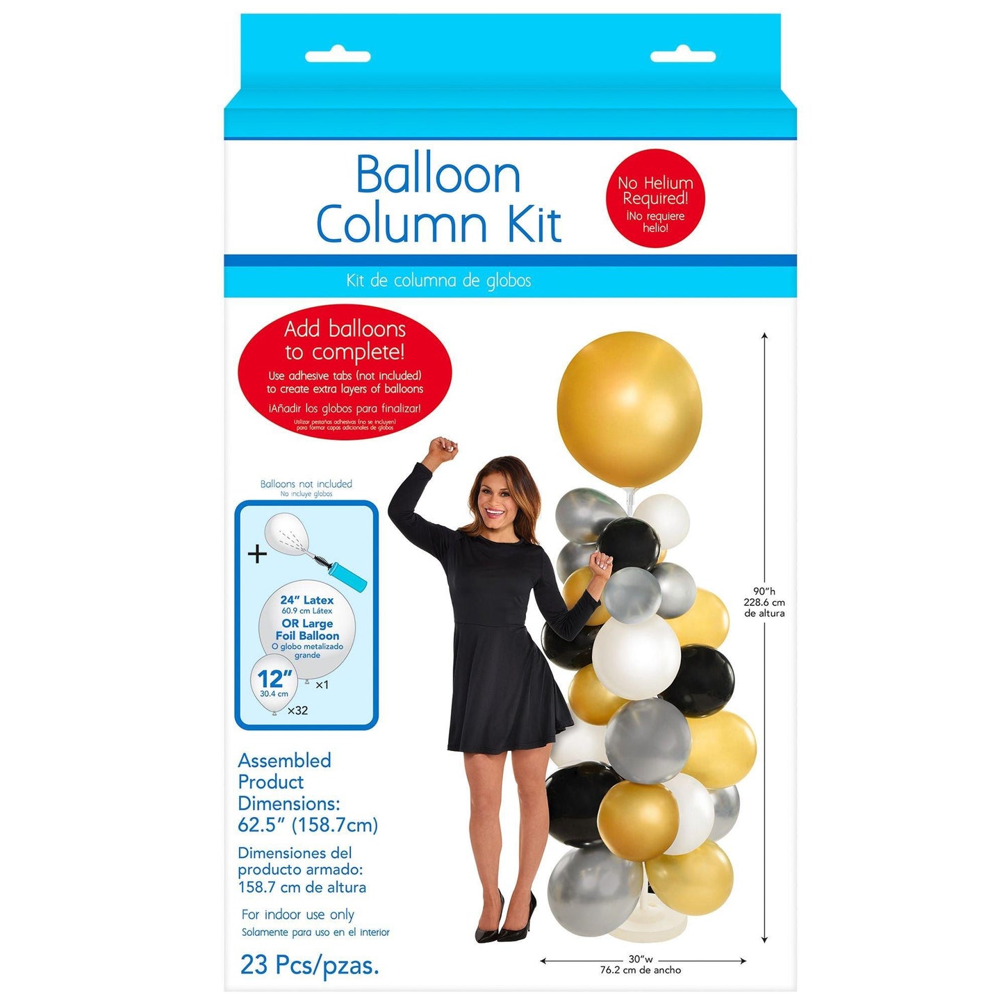 master-Balloon Column Base Kit, 5ft-910105