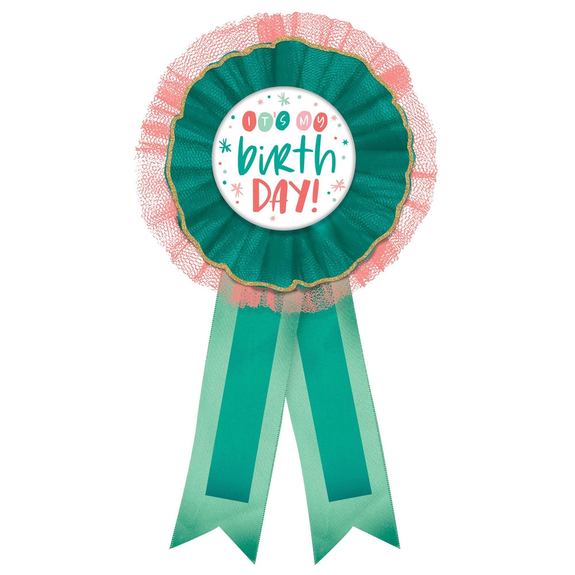 Happy Cake Day Birthday Award Ribbon