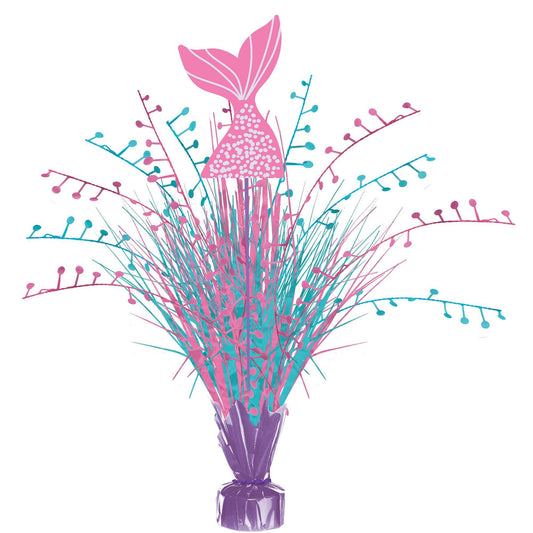 Iridescent Shimmering Mermaids Spray Centerpiece, 18in